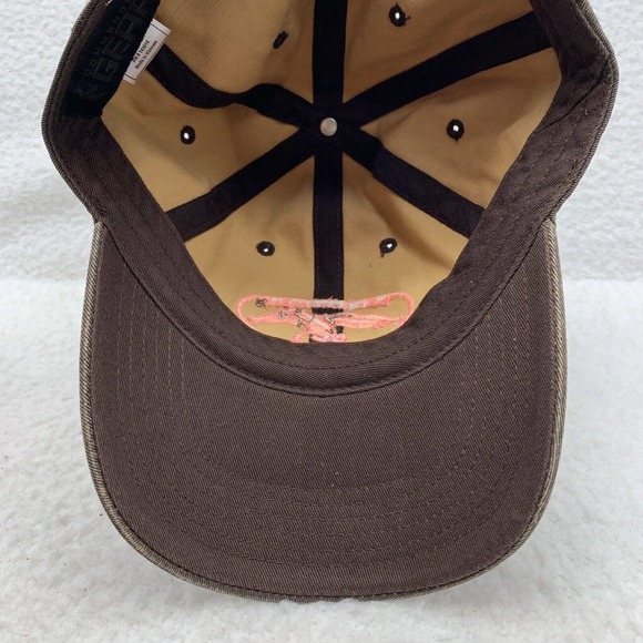 Duck‎ Commander Baseball Hat Womens Strap Back Brown Pink Hunting Outdoors OSFM - Picture 8 of 9